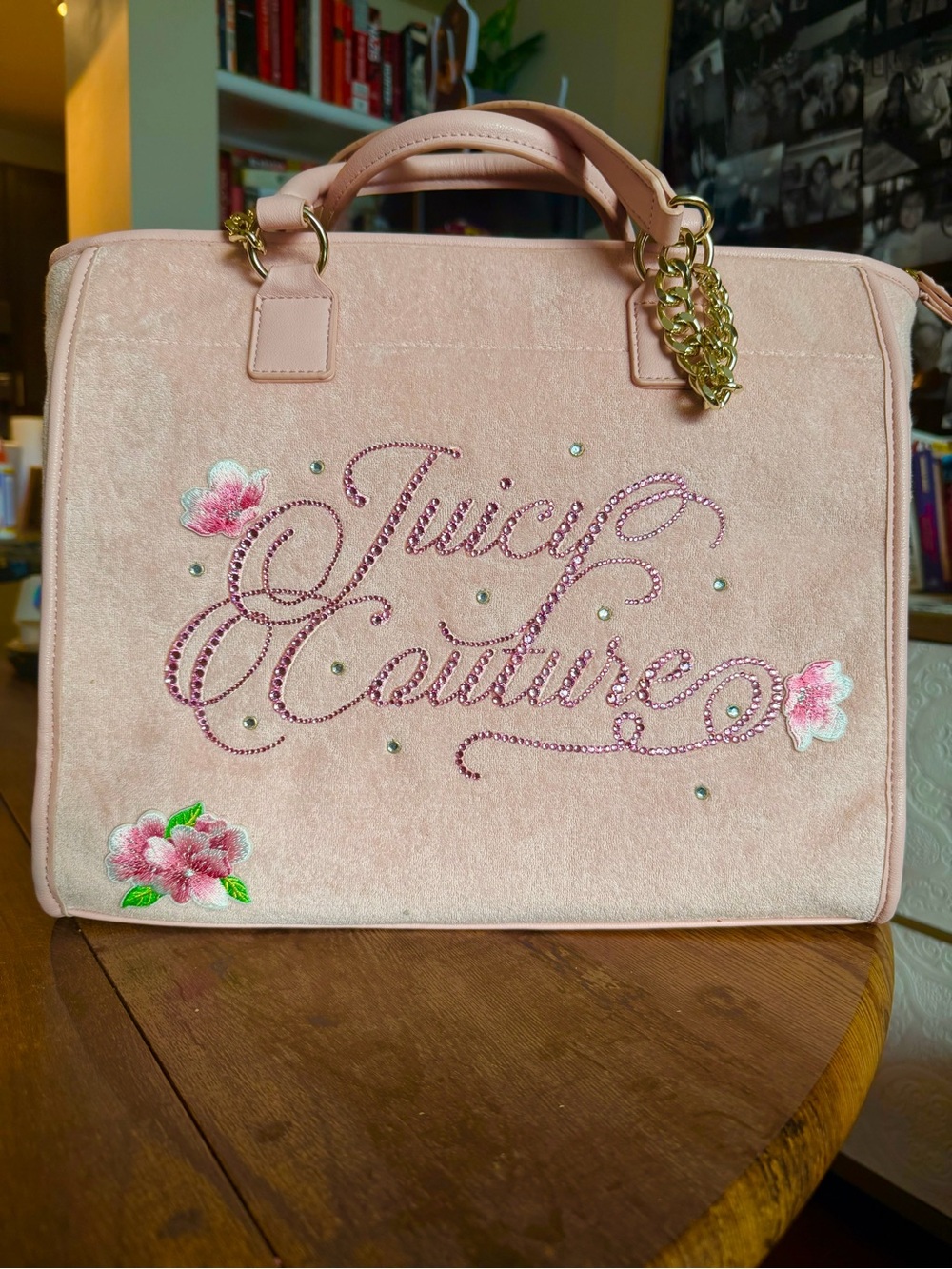 Customer Juicy Couture Cherry Blossom Pink Beach Tote